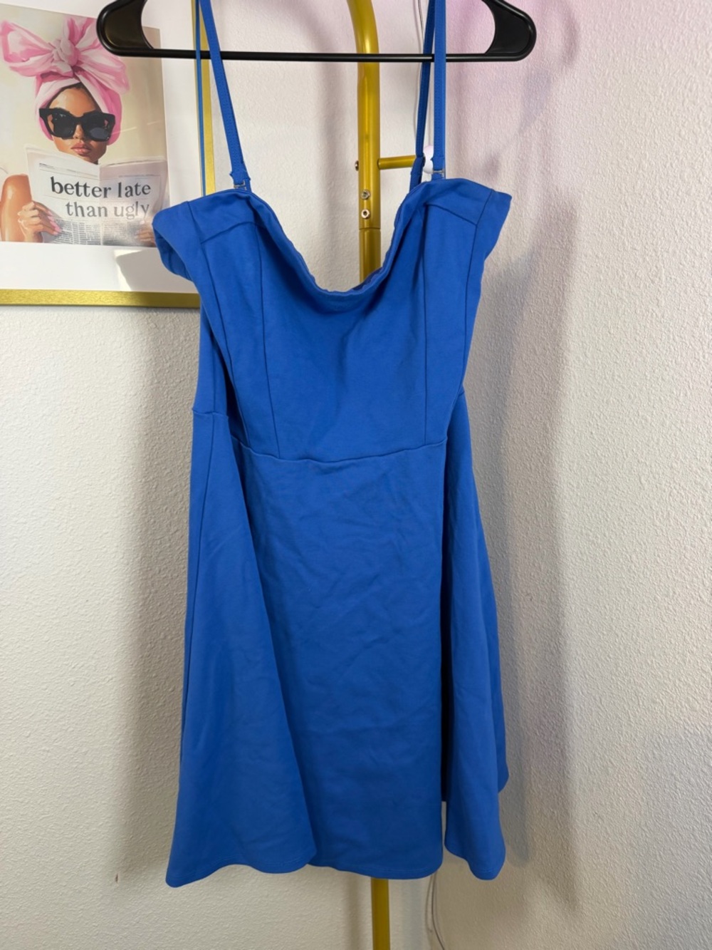 Hollister Royal Blue Dress XL Long